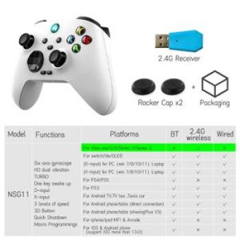 Wireless Controller For Controle Xbox One/Series S/X Gaming Gamepad for