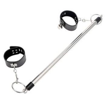 Bge Set Spreader Bar Wrist Leg Ankle Cuffs Handcuffs For Sex Machine Women Adult Couple