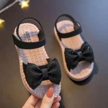 Children`s Summer Sandals Cute Princess Shoes Non-slip Sandals Breathable Beach Shoes