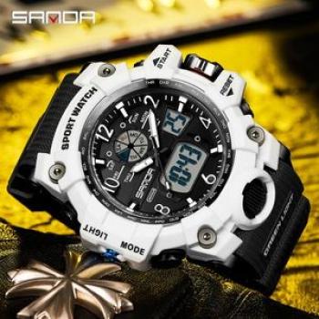 Top Brand Sports Men`s Watches LED Digital Wristwatches 3169