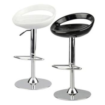 2 Pieces 1/6 Scale Round Swivel Chair Pub Bar Stool For