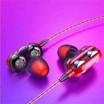 Universal 3.5mm in-ear earplugs with Mic Hifi stereo headphones, tunable headphones