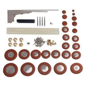 A set of tenor  repair tools spring + screw kit + hot  stick + 25  pad set repair kit