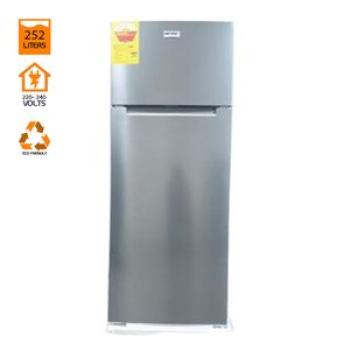 252 Litres - ME-308 Double Door Refrigerator - Silver