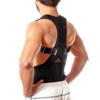 Adjustable Posture Corrector Lumbar Shoulder Back Support Brace