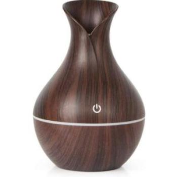 Electric Diffuser / Humidifier with Remote Control - Coffee - 300ML