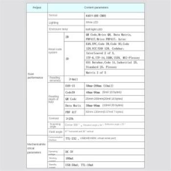 GM78 1D 2D Barcode Reader Module TTL-232/USB Barcode Scanne
