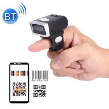 QR Code Wireless Bluetooth Wearable 360 Degree Ring Scanner-EVAWGIB