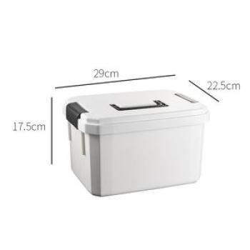 Household Portable  Box Multi-Function Large Capacity Plastic Storage Box  Case Hospital Pharmacy L