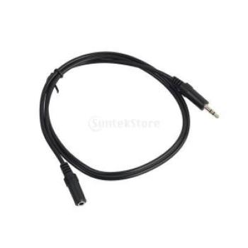 2x 3.5mm Audio Aux Extension Cable Stereo Headphone Jack Plug Cable