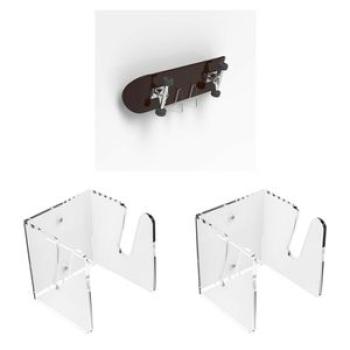 Skateboard Wall Mount Display Rack Holder Hanger