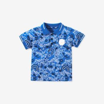 2023 children`s T-shirt 2023 summer new children`s children`s clothing knitted cot