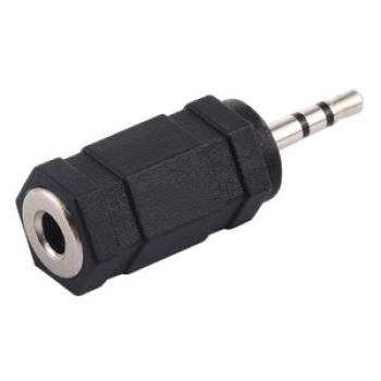 2.5 Male To 3.5 Female Adapter(Black)