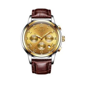 LIGE 9810 Men Watch Quartz Business Simple Wristwatch