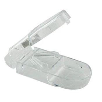 Pill Cutter Medicine Box Portable Dispenser Transparent