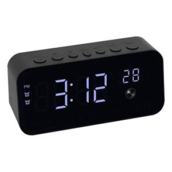 1080P Small Cam Dual Alarm Clock 4K Hidden Spy Camera For Mini  Cam