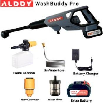 WashBuddy Pro  Cordless  Pressure Washer - Gray