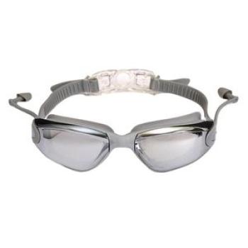 Swimming  Anti-Fog Adjustable  Protected Clear Mirror Gray