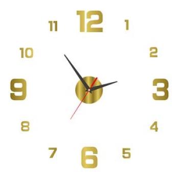 3D DIY Luminous Dial Drill-free Acrylic Frameless Silent