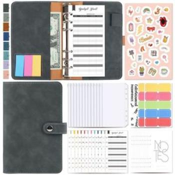 H666 A6 Loose-leaf Binder Cash Budget Handbook