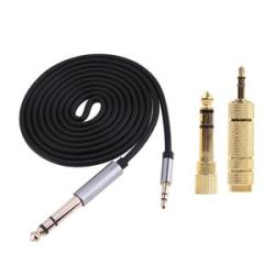 6.35mm 1/4` Male to 3.5mm 1/8` Male TRS Stereo Audio Cable for iPod,