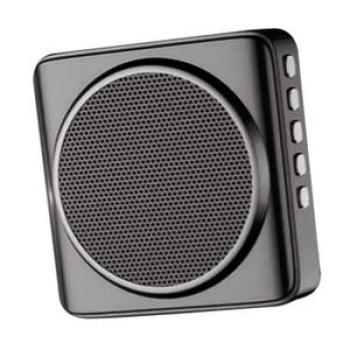 Portable Voice Amplifier Support USB TF Card For Tour Teacher Black