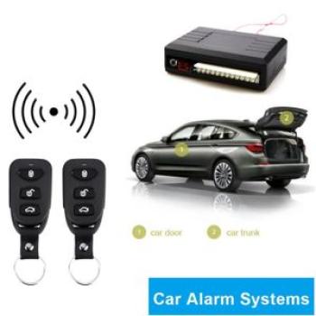Universal Car Alarm Systems Auto Lock Keyless Remote Control Kit