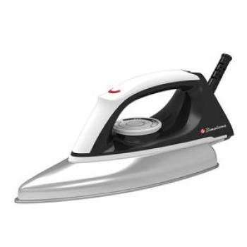 Metal Electric Dry Iron -DI 126-Silver/Black