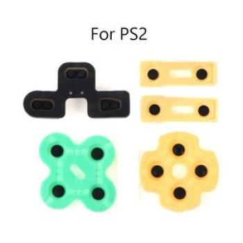 Yuxi 1 Set Silicone Conductive Rubber Pads For Ps2 Ps3 Ps4