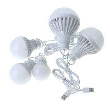 Led Lantern Portable Camping Lamp Mini Bulb Led Usb Power