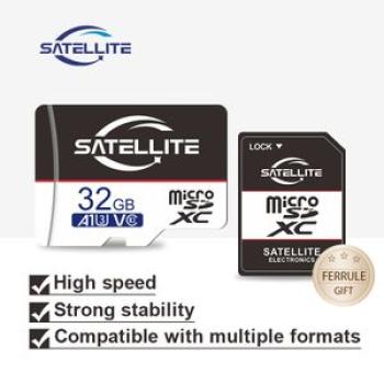 SATELLITE 32GB Superspeed MicroSD Memory Card + Adapter