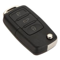 3 on Remote Car Flip Key Shell Fob Case for Jetta
