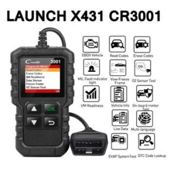 Obd2 Code Reader Scanner Full Obd Ii Eobd Diagnostic Tool Multilingual Free Update Online