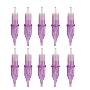 10pcs 7RM Tattoo Cartridge Needles Tubes Hand Poke