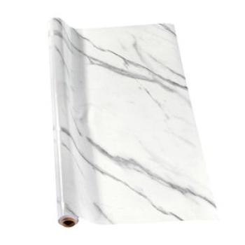 Thick Marble Paper Glossy Self Adhesive Sticker Wallpaper Film Cabinet