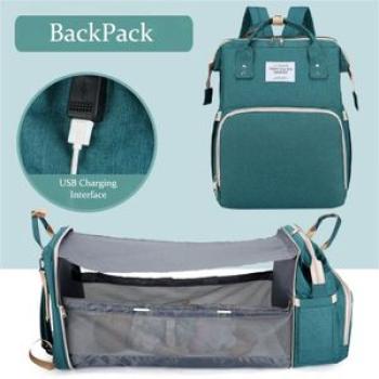 Folding large capacity baby shoulder bag,baby diaper bag