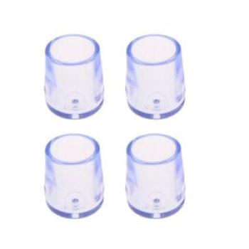 3x Round Chair S Transparent Table  Chair Glider Protective  Anti- -