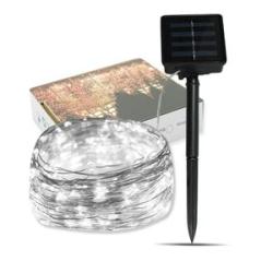 Solar Powered String Light 100 Led Solar Fairy Lights 33 ft(10M) Copper Wire colorful
