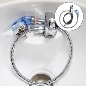 Salon Shampoo Faucet Set Alloy Wash Hair Tap for Rinse
