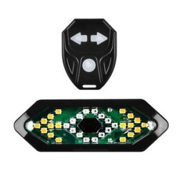 Bike Rear Light LED MTB Bicycle Indicator W/ Remote Control USB