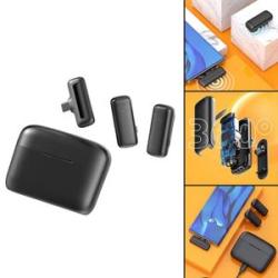 Wireless Lavalier Microphone Type C, , For Android  With Charging Case