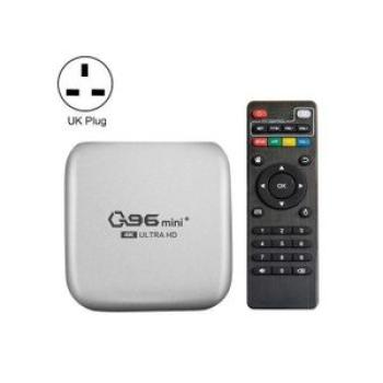 Q96 Mini+ HD 1080P Android TV Box Network Set-Top Box, 1GB+8GB(UK Plug)