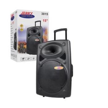 Rechargeable Bluetooth Speaker with 2 Microphones - 15inches