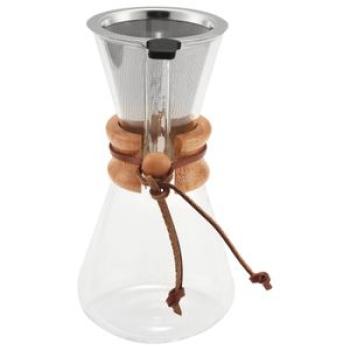 Pour over Coffee Maker, 20 Oz Borosilicate Glass Carafe and