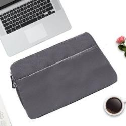 Diamond Pattern Portable Waterproof Sleeve Case Double Zipper Briefcase Laptop Carrying Bag For 13-1