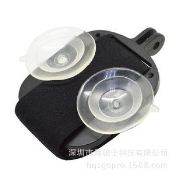 Gopro5 Outdoor Sports Mobile Phone Band Fixed Belt Mobile Phone Double Sucker Bracket A Rubber Mobil