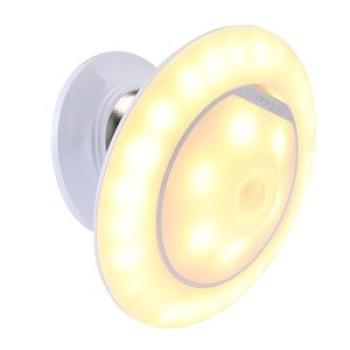 UFO Motion Sensor Night Light With USB Rechargeable, 360 Degree Rotatable LED Night Lamp Intelligent