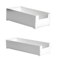 2x Plastic Drawer Storage Tray Organizer For Jewelries Bathroom Eco