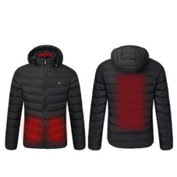 Heated Jackets Men Women Winter Warm USB Heated Down