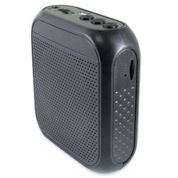 Portable Wired Microphone Voice Amplifier Audio-Black